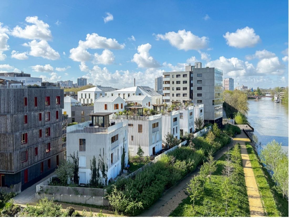 Île-Saint-Denis : l'héritage des JO donne naissance à un écoquartier. © PCD